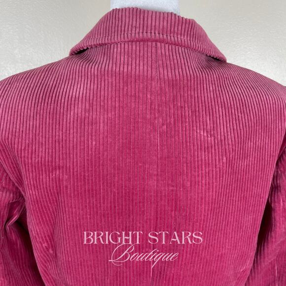 Rare Pink Corduroy Blazer Jacket ASO Lorelai Gilmore Girls Bright Colorful - Picture 13 of 16